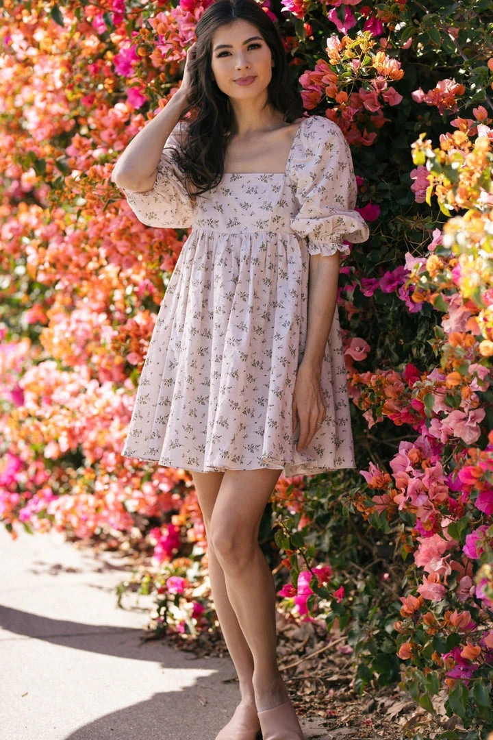 Storia Clothing Portia Babydoll Mini Dress