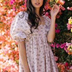 Storia Clothing Portia Babydoll Mini Dress