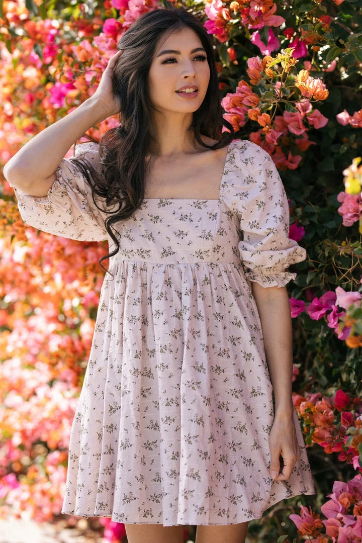 Storia Clothing Portia Babydoll Mini Dress