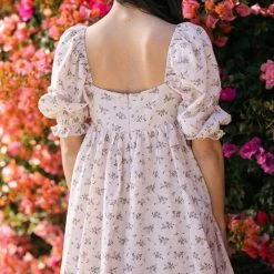 Storia Clothing Portia Babydoll Mini Dress