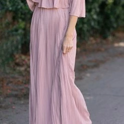 Soieblu Sophia Pleated Maxi Dress