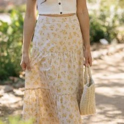 Storia Clothing Sydney Dotted Midi Skirt