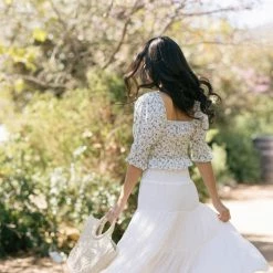 Hyfve Talia Tiered Maxi Skirt Maternity Friendly