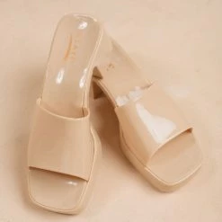 Glaze Shoes Delana Heeled Jelly Sandal