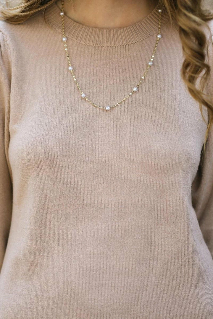 Ana/Girly Accessories Sammy Pearl Necklace