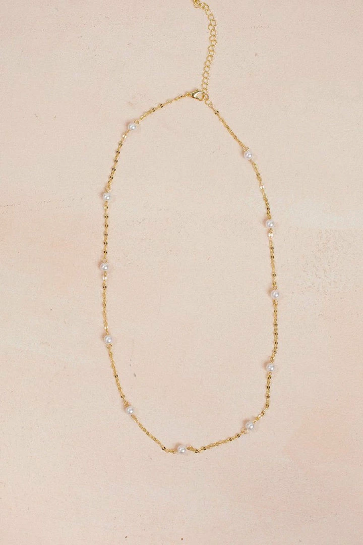 Ana/Girly Accessories Sammy Pearl Necklace