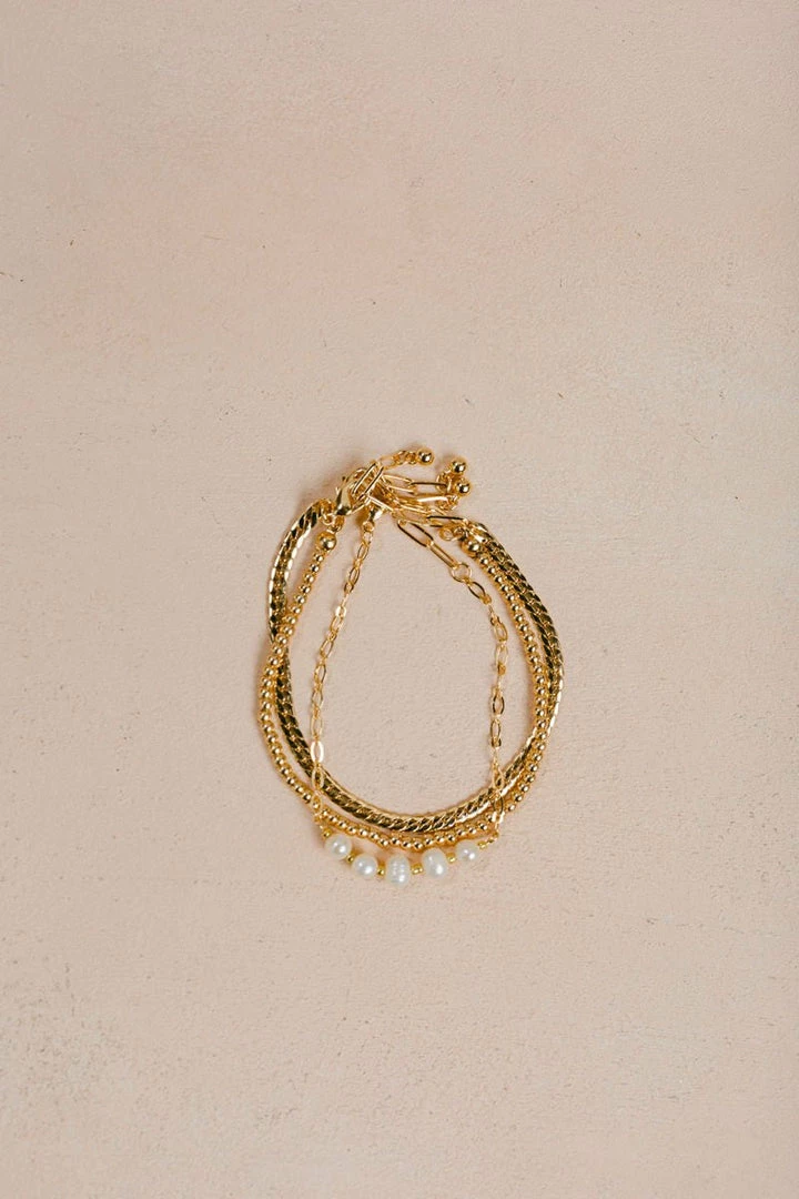 Fame Accessories Patty Layered Bracelets