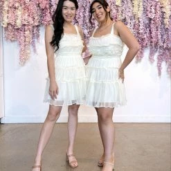 Just Me Alana Tulle Mini Dress