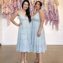 Storia Maternity Friendly Beth V-Neck Cami Dress