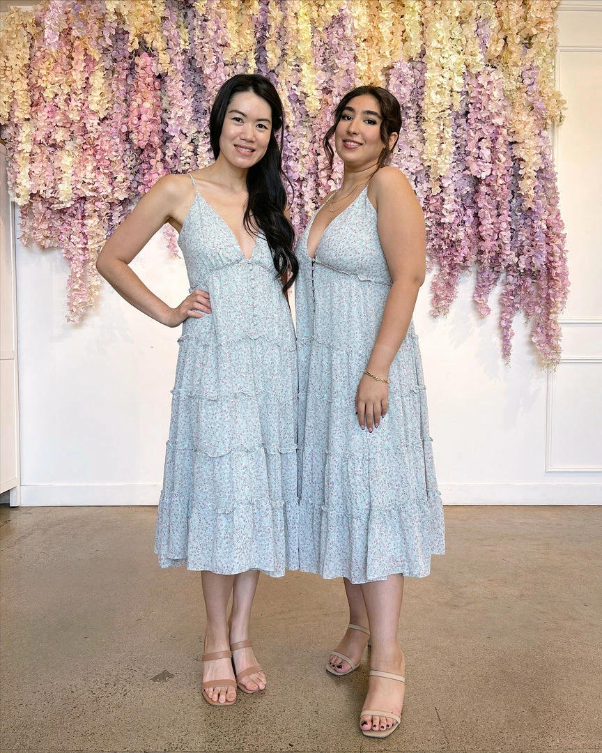 Storia Maternity Friendly Beth V-Neck Cami Dress