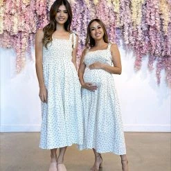 Storia Celeste Tie Shoulder Dress