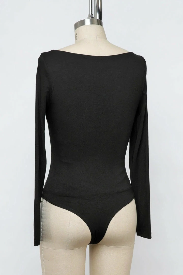 Final Touch Ember Square Neck Bodysuit