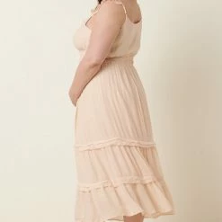 Mittoshop Gilda Ruffled Cami Dress Maternity Friendly