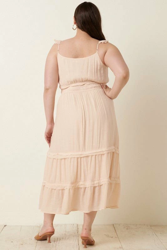Mittoshop Gilda Ruffled Cami Dress Maternity Friendly