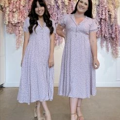 In Loom Clothing Jada Collared Midi Dress