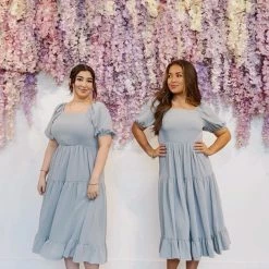 Mikarose Lilah Puff Sleeve Dress Work Essentials