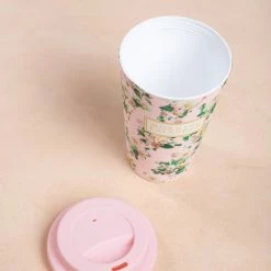 Morning Lavender Reusable Floral Cup
