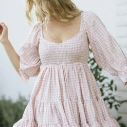 Mable Clothing Nadia Tiered Mini Dress