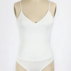 Final Touch Basics Stella V-Neck Bodysuit