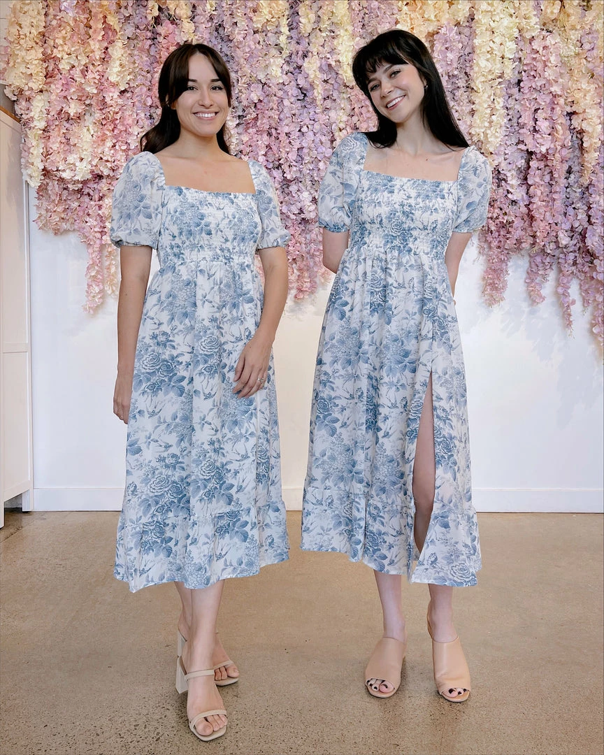 Sundayup Zoey Smocked Midi Dress Best Sellers