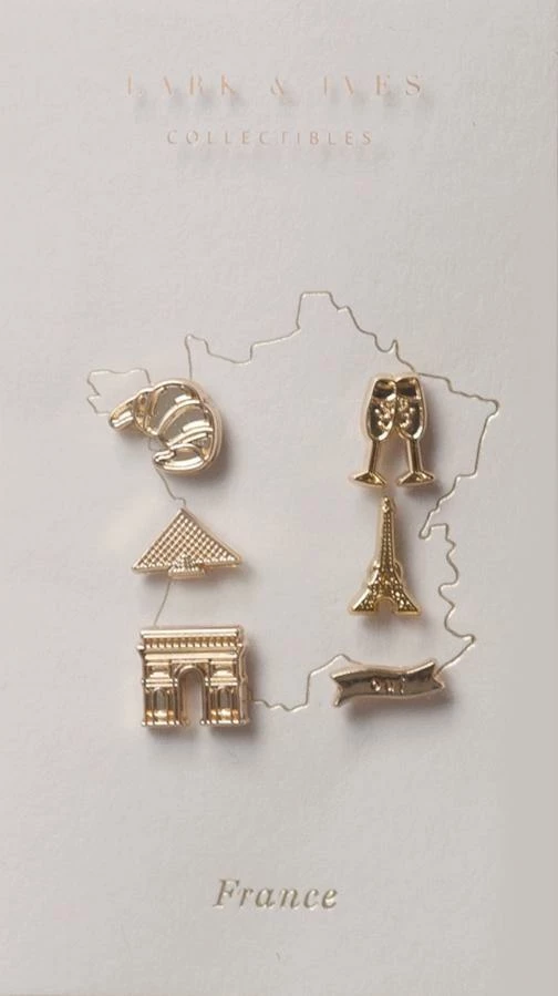 Lark And Ives Sammy City Pin Set Accessories