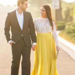 Lucy Paris Amelia Full Maxi Skirt Bridal